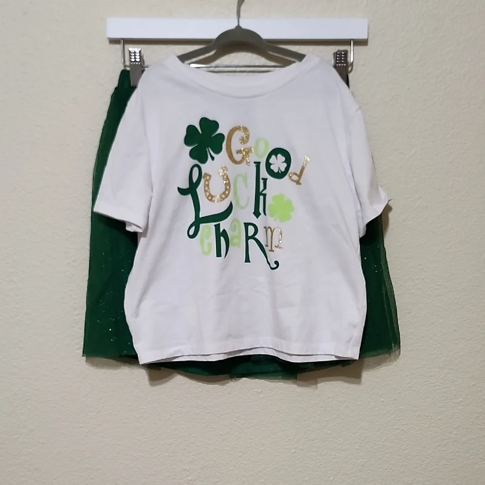Girls St. Patricks Day Matching Set - Picture 1 of 13